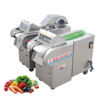 Machine de découpe automatique de légumes commerciale, trancheuse à pommes de terre électrique multifonctionnelle, hachoir à légumes 220V 380V 1.5KW