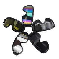 Lunettes de course sur neige personnalisées de haute qualité Lunettes de ski de protection anti-buée en plein air avec prix d'usine pour le ski sur neige et la course