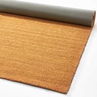 Rouleau de tapis de coco en fibre de coco brune naturelle