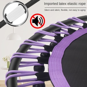 Dành cho người lớn vòng 40 inch có thể gập lại tập thể dục Trampoline trẻ em của thiết bị tập thể dục trong nhà với tay vịn nhảy giường thư bị trả lại - Product Image 4