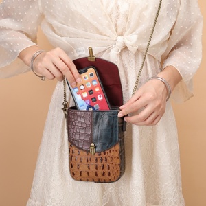 Boshiho - Funda de Piel Auténtica para Teléfono, Cartera, Bolso Pequeño para Teléfono Celular, Correa Cruzada, Bolso Bandolera para Mujer - Product Image 5