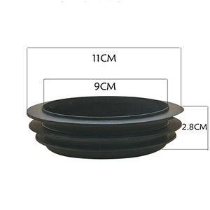 Conector de bandeja <span class=keywords><strong>Wc</strong></span>, salida de tubo recto, <span class=keywords><strong>junta</strong></span> de goma, anillo de sellado de inodoro trasero y de pared, sello de drenaje de inodoro - Product Image 5