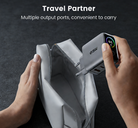 Chargeur mural rapide Tommox 65W GaN, USB C PD 3.0 QC 3.0, adaptateur de charge rapide de type C pour ordinateur portable, tablette, téléphone, iPad