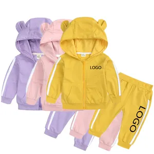 kids sets two piece Spring Autumn Kids Boys Warm Cotton Clothes Sets Wing Hooded Sport Suit For Children Boys Tracksuit Overalls