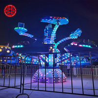 Manèges mécaniques pour parcs d'attractions, 16 places, manège rotatif à commande automatique, avion, manège pour enfants et adultes