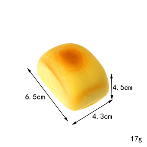 Squishies Kawaii en forme de pain, jouet de décompression en mousse PU super douce, cadeau pour enfants sur le thème de la boulangerie - Product Image 5