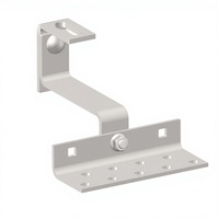 Support de fixation réglable pour tuiles solaires, crochet de montage en aluminium pour l'installation de panneaux solaires sur toits en tuiles céramiques