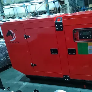 Generator diesel sunyi, 50hz tiga fase 80kw 100kw 120kw 150kw 160kw 180kw 200kw dengan mesin perkns