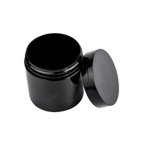 Pot cosmétique vide en PET biodégradable de 250g avec couvercle en aluminium, rechargeable pour crème contour des yeux, sérum, shampoing, masque facial