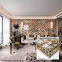 BAIJAX Plaque stratifiée PVC effet marbre imperméable, la plus vendue, pour décoration intérieure, fournie directement par l'usine avec plusieurs designs