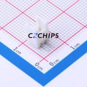 WAFER-HY2.0-2PWZ Wire-to-Board Pin Header Bent Lead Through Hole,P=2mm Connector 1x2P 2mm Right Angle Insert HY - Product Image 1