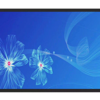 Machine d'information interactive tout-en-un de type K avec écran tactile LCD de 32 pouces, murale, pour les entreprises