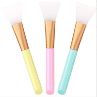 Outils de beauté pour le visage, applicateur de maquillage cosmétique, pinceau en silicone pour masque facial, applicateur de lèvres, sac OPP en silicone