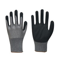 Gants de travail respirants avec certification CE en nylon spandex nitrile NBR de calibre 15