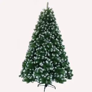 210Cm PVC Tuyết Giáng Sinh Cây Lớn Giáng Sinh Vật Tư Trang Trí-Old Pohon Natal Albero Tự Nhiên Arbol De Navidad
