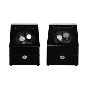 Organisateur de montres <span class=keywords><strong>vide</strong></span> à 5 fentes affichage de collection montres automatiques remontoir rangement boîte de montre organisateur - Product Image 6