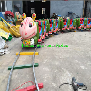 Resort Camp Entertainment Construction robuste Fourmi Track Train Train électrique à piles pour enfants - Product Image 5