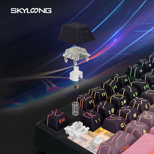 SKYLOONG GK75 HE 8K USB Esports Teclado mecánico para juegos con RGB PBT e interruptor magnético RT0.01 Directo de fábrica - Product Image 5