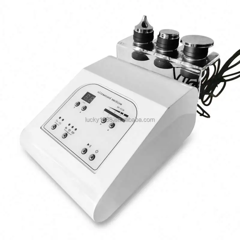 Mesin terapi kecantikan ultrasound, alat perawatan wajah ultrasonik 3 mhz portabel frekuensi tinggi