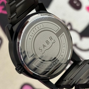 Montre-bracelet à quartz de luxe personnalisée avec chiffres arabes pour homme, bracelet unique en acier inoxydable, montre de sport à boule magnétique, cadran antique Sabr - Product Image 6