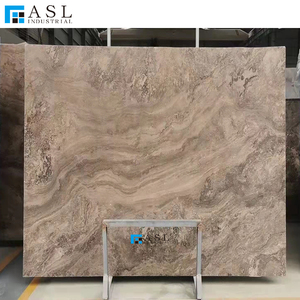 Dalle de <span class=keywords><strong>marbre</strong></span> gris ondulé Moon Valley de Turquie, <span class=keywords><strong>pierre</strong></span> polie pour mur, sol, comptoir et dessus de lavabo - Product Image 1
