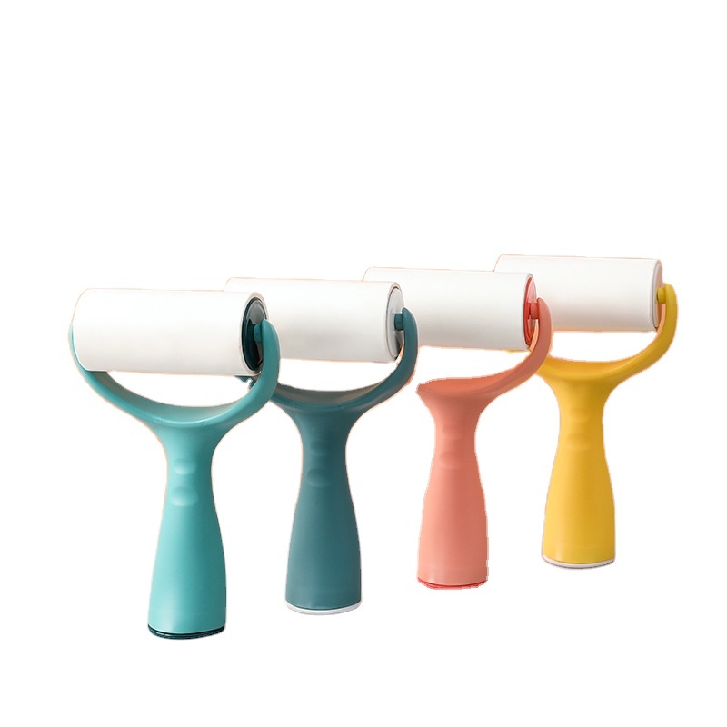 2-Pack Reusable Lint Rollers - Washable, Portable Sticky Hair Remover For Clothes, Pet Hair & Car Seats