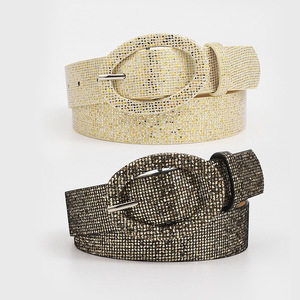 Women Shiny Sequins Waist <strong>Belt</strong> Bling Leather Skinny <strong>Belt</strong> Jeans <strong>Dress</strong> <strong>Belt</strong> <strong>for</strong> Girls Ladies - Product Image 1