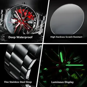 Relojes de Cuarzo para Hombre Olevs 9937 con Logotipo Personalizado OEM, Nuevos Relojes de Lujo de Moda Casual Analógicos de Acero Inoxidable para Hombre, Montre, Relojes Homme - Product Image 5