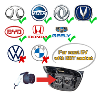 Adaptateur OEM Ariya BYD V2L pour véhicules électriques V2H Home Vehicle-to-Load Stations de charge portables bidirectionnelles DC V2L
