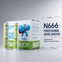 Adhésif multi-usages sans perçage à prise rapide anti-affaissement pour installation intérieure et extérieure, fabriqué en Chine