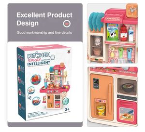 Set Lavello da Cucina Realistico con Stoviglie in Plastica per Giochi di Ruolo per Bambine e Giocattoli da Cucina per Bambini, <span class=keywords><strong>Gioco</strong></span> di Cucina Prescolare - Product Image 4