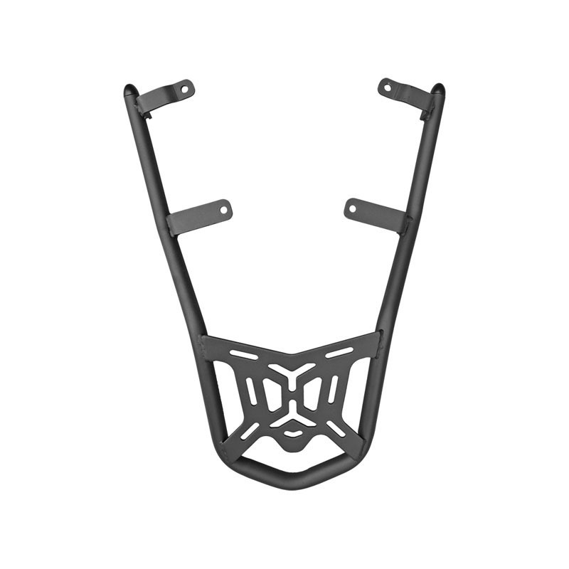 Black carbon steel rear tail rack (model b)