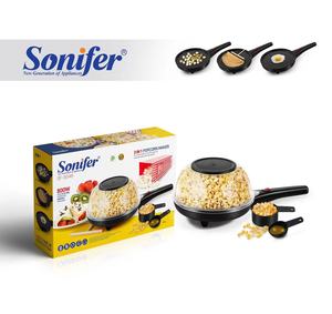Sonifer เครื่องทำข้าวโพดคั่วมินิ3 In 1,อุปกรณ์ทำความร้อนอเนกประสงค์มือถือไฟฟ้าปี <span class=keywords><strong>SF</strong></span>-3046 - Product Image 6