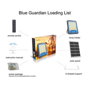200W Solar Security LED Flood <b>Light</b> with AI 4MP Camera, App/Remote Control, Radar <b>Sensor</b>, Outdoor Garden Lamp 6000K Daylight - Product Image 1