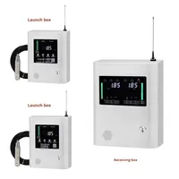 Boîtier de contrôle de niveau de piscine automatique Accurun Remote 4G sans fil en aluminium moulé avec application, précision de 0,5 %, alarme électronique pour réservoir d'eau/incendie