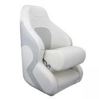Accessoires de bateau petit dauphin sièges marins en mousse rabattable siège de canapé de bateau capitaine de qualité supérieure pour bateaux Yacht