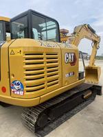 Mini-excavatrice d'occasion Cat 305.5E2, 5,5 tonnes, moteur diesel CAT, force de creusement de 35 KN, machine de construction utilitaire