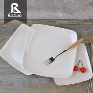 Bán Buôn Nhà Hàng Melamine Trắng Nhựa Giá Rẻ Số Lượng Lớn Món Ăn Melamine Vuông Dinner Tấm - Product Image 2