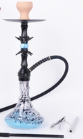 Usine exporte de haute qualité allemande et russe taille moyenne tube unique tuyau en silicone narguilé ensemble shisha 985
