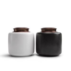 Оптовая продажа, керамические урны для домашних животных, герметичные влагостойкие алюминиевые бутылки, урны для домашних животных - Product Image 1