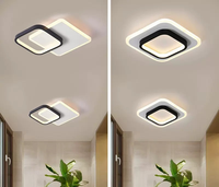Lampe de Couloir Moderne, Plafonnier LED Rond Nordique pour Chambre et Couloir, Luminaire d'Intérieur