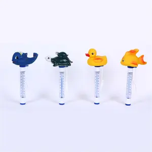 Swimming Pool Floating Thermometer High Quality Duck Shape Swimming Pool Floating Thermometer Cute Animal Water Thermometer