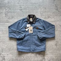 Veste en jean vintage décontractée pour homme de haute qualité OEM, hiver, logo personnalisé, streetwear, durable, élégante, vêtements de travail, patchwork sur le devant