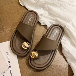 Pantuflas de Forro Polar para Mujer, Calzado de Invierno 2025, Nuevas para Primavera, Otoño e Invierno, con Suela Gruesa, Doble Capa de Lana y Algodón, Cálidas - Product Image 5