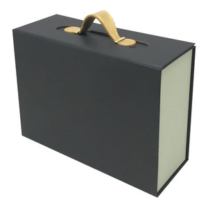 Caja de regalo plegable personalizada de lujo CHING <span class=keywords><strong>TA</strong></span> con asa y cierre magnético para características de alimentos Logotipo personalizado Estampado muestra gratis - Product Image 3