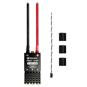 Fuente de alimentación ESC sin escobillas SEQURE 12200 200A BLHeli_32 | AM32 | Firmware ESCape32 para modelos de aviones (12200 y 8AWG) - Product Image 1