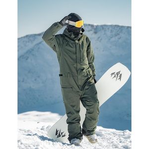 Traje de Esquí Personalizado para Hombre de una Pieza, Impermeable 15K, Aislado, Transpirable 10K, 7 Bolsillos, Ropa para la Nieve - Product Image 3