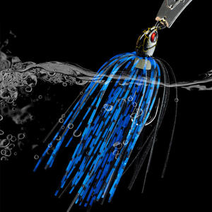 3g 5g 7g 10g 15g Leurres de pêche artificiels Cuillère Métal Jig Bait Small Spinner Baits Sinking Spinner Bait Skirt Chatterbait Lure - Product Image 3