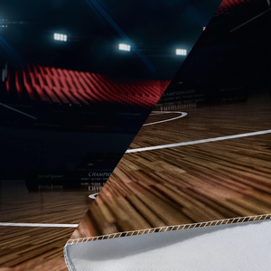 Tapisseries de terrain de basket-ball professionnel pour salles d'adolescents Sports Arena Stadium Game Championship Inspiration - Product Image 1