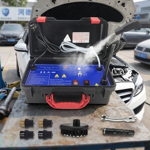 Limpiador Eléctrico Portátil a <span class=keywords><strong>Vapor</strong></span> para <span class=keywords><strong>Motor</strong></span> <span class=keywords><strong>de</strong></span> Coche, Limpieza a <span class=keywords><strong>Vapor</strong></span> <span class=keywords><strong>Seco</strong></span> <span class=keywords><strong>de</strong></span> Alta Presión, 110V/220V 3000W, 1 Año <span class=keywords><strong>de</strong></span> Garantía - Product Image 1
